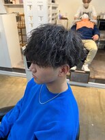 メンズ サロン ドット トウキョウ 町田店(men's salon dot. tokyo) 【小柳裕夢】無造作ツイストスパイラルパーマ