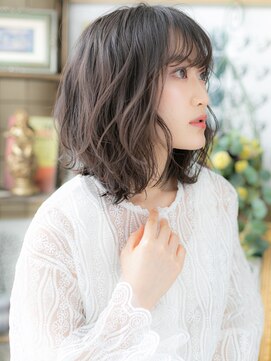 カバーヘアアンドスパ ブリス 浦和(COVER HAIR&SPA bliss) バレイヤージュシースルーバング3Dレイヤーc5浦和20代30代40代