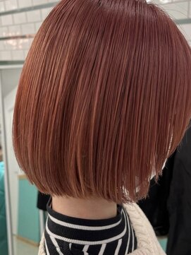 ゲーム 吉祥寺店(GAME) ダブルカラーミルクティーベージュカラーケアブリーチ韓国ボブ