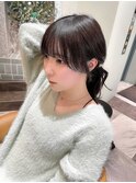 【Lond robin】木屋元一　前髪/顔まわり/小顔カット/韓国ヘア　
