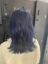 ギフト ヘアー サロン(gift hair salon) ブリーチ ブルーカラー