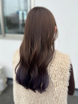 ライフビィ チャーム(Lifebe Charm) 毛先カラー◇ラベンダー