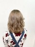 【サラ艶髪☆】カット+全体ブリーチ+トリートメント￥27080→￥18900