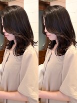 ラレイ ハラジュク(Lalei harajuku)&nbsp;【ささき】コテ巻き風パーマ/韓国/前髪パーマ/前髪/学割