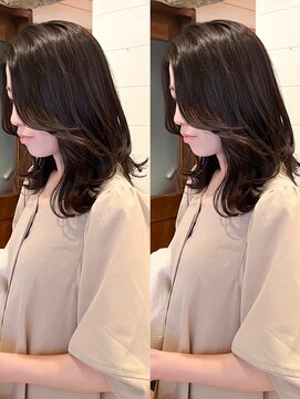 ラレイ ハラジュク(Lalei harajuku) 【ささき】コテ巻き風パーマ/韓国/前髪パーマ/前髪/学割