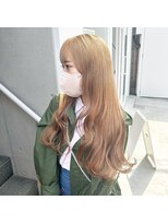 ビヨンドイー(beyond E)&nbsp;抜きっぱなしブロンドのブリーチカラー