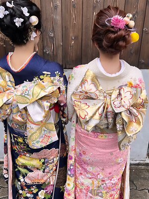 【訪問着・レンタル・着付け・ヘアセット　16500円】すべて含まれてるお得なプラン☆手ぶらでご来店でOK◎