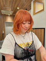 ビュートリアム ギンザ(BEAUTRIUM)&nbsp;顔周りレイヤーカット/ブリーチカラー