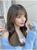 髪質改善*顔回りカールロング*美髪【Zina 渋谷神南】