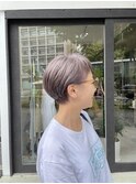 大人可愛い30代40代50代小顔◎マッシュショートボブウルフカット