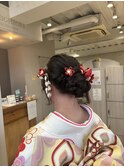 成人式ヘアー♪