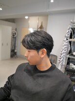 グットルーズトウキョウ(GOOD LOOSE TOKYO) フェザーショート/センターパート/癖毛/