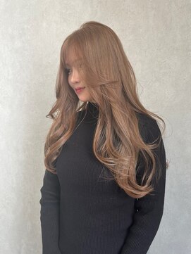 ケシキ大名(keshiki) ブリーチ1回のくすみベージュ / AMI