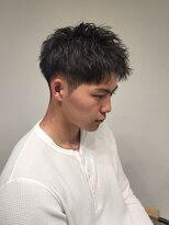 ニアウ 伊勢崎連取店(Niau)&nbsp;刈り上げショートアップバングニュアンスパーマ