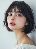 20代30代40代◎大人ナチュラルレイヤーボブ/白髪ぼかし/髪質改善