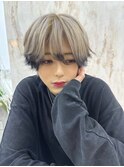 黒髪カタログ/ボブルフ/ネビージュ/小顔に見せるヘア/ワンレン