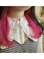 デコラスウィート(DECORA sweet)&nbsp;インナーピンクカラー♪【川越/韓国/レイヤー/ダブルカラー】