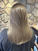 ラック 表参道(LUCK) レイヤーカット/ミルクティーベージュ/くすみベージュ/表参道