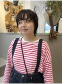 マッシュウルフカット