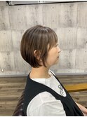 ショート/ボブ/ハイライト/ショートカット/ショートボブ/ウルフ