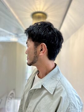 ソイクフ 四条大宮店(SOY-KUFU) 20代30代40代◎似合わせカットブルーブラックサーフカール