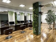 アイスタイル 五日市店(I STYLE)の雰囲気（緑溢れるリラックス店内♪［白髪染め/リタッチ/トリートメント］）