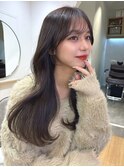 韓国くびれ/レイヤー/髪質改善/小顔/前髪/顔まわり