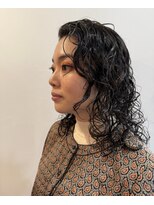 ピュアソウル(Pure Soul) くせ毛で良かった!カーリーミディアムレイヤー