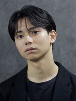 アウル 心斎橋(owl) センターパート×ニュアンスパーマ×フェザーパーマ×大人men's