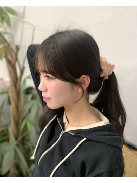 シェス 梅田茶屋町(shes) 似合わせ顔周りカット/アリサ