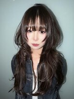 ノラ ヘアーサロン(NORA HAIR SALON)&nbsp;【琴海】黒髪レイヤーでつくる小顔ロング