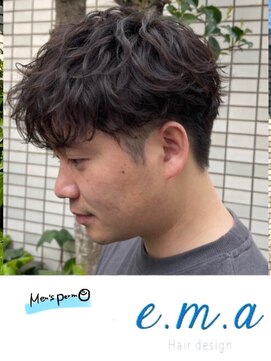 エマヘアデザイン(e.m.a Hair design) メンズパーマ