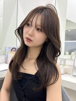 アイトーキョーエス 渋谷(AI TOKYO S)&nbsp;レイヤーカット/チョコブラウン/くびれ巻き/髪質改善/渋谷
