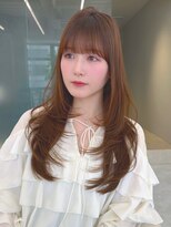 エトワール バイ ヴィンス(etoile by vince)&nbsp;韓国風/レイヤー/前髪/顔まわり/小顔/2wayバング/髪質改善/縮毛