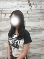 ラッコのおひるね レイヤーカット