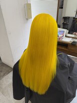アジールヘア 北千住駅西口店(agir hair)&nbsp;ハイトーンライトイエロー蛍光カラー