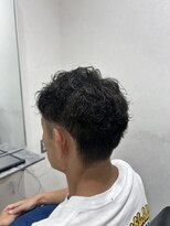 セカンド(Second)&nbsp;Second   ×　メンズパーマ