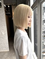ムード(mood)&nbsp;ブロンド/ブリーチ/ハイトーン/ボブ/ホワイトブロンド