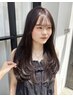 【当日割】【学割Ｕ24女性限定】≪Aya指名≫カット+2種の艶トリートメント