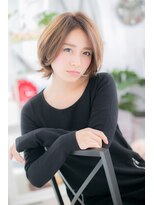 ミック ヘアアンドビューティー 大山店(miq  Hair&Beauty)&nbsp;透明感カラーで★モテラフボブ