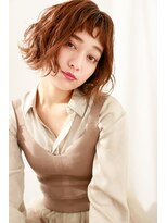 フェリアあべの(FERIA) 【天王寺 あべの】エアリーボブ*オレンジ