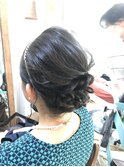 シニヨンアップアレンジ【ヘアアレンジ　立川/立川南/八王子】