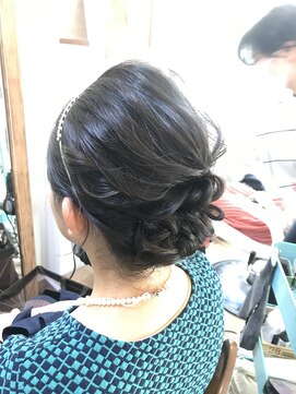ロカット サロン(Roquat Salon) シニヨンアップアレンジ【ヘアアレンジ　立川/立川南/八王子】