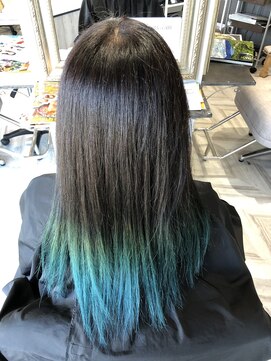 ヘアーアンドラッシュ ジーナ(Hair&Lash Jiina) グラデカラー