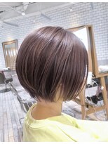 リンダバイネオリーブ 白楽店(Linda by neolive) 【大人かわいい】アースカラーの美髪ショートボブ