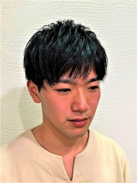 ヘアーサロンくろだ2番館 マッシュ系スパイラルパーマ