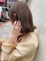 ローネス ギンザ(LONESS ginza)&nbsp;ブリーチなしで作るやわらかベージュ ビタミンカラー