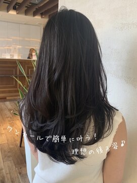 ソヨン 豊田土橋店(SOYON) 暗髪 ダークグレージュ オータムカラー