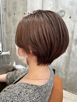 コージー(Kozy)&nbsp;くびれショート/ハンサムショート/フォルム重視/ラベージュ