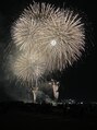 アウル ヘア ヴィレッジ(OWL hair village)&nbsp;花火大会に行きました！！迫力あってキレイ～！！